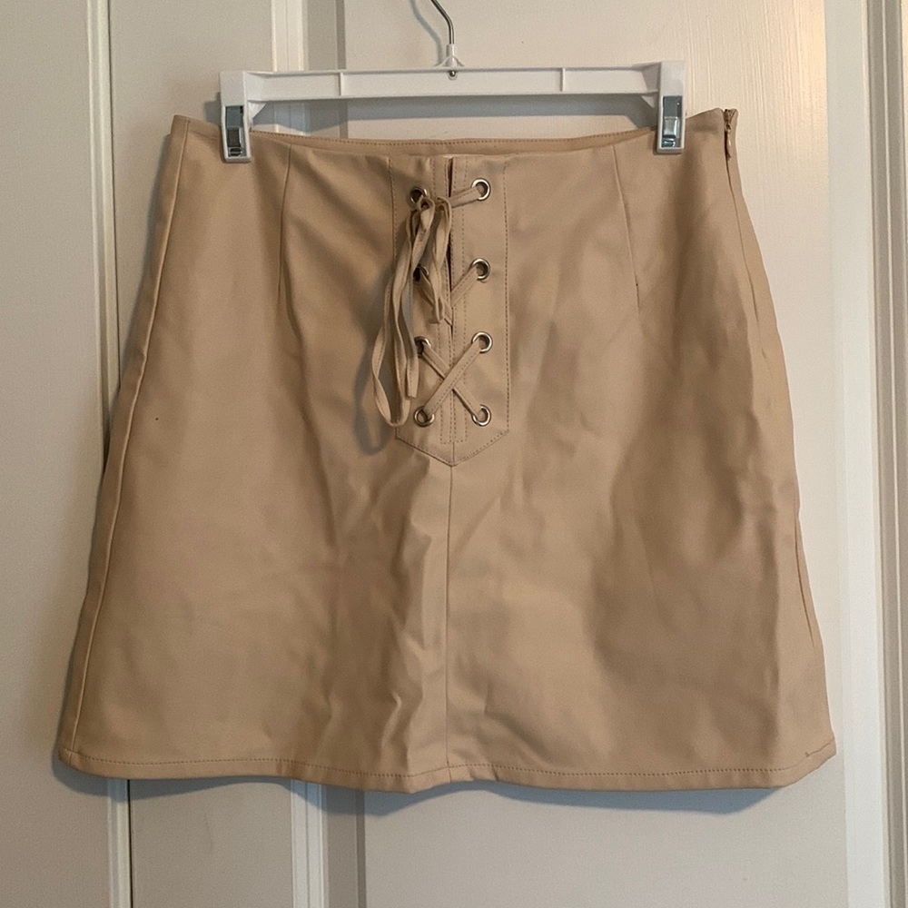 Forever 21 Faux Leather Miniskirt